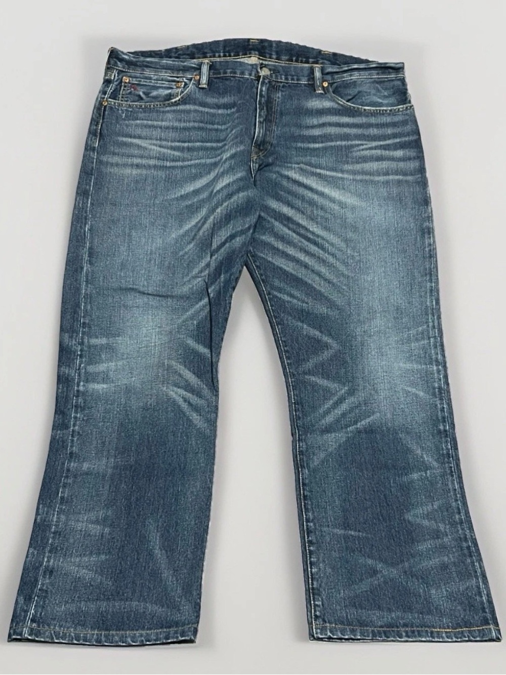 POLO Ralph Lauren ©2013 Classic 867 Riverside RL Logo Denim Jeans 40x32 J23
